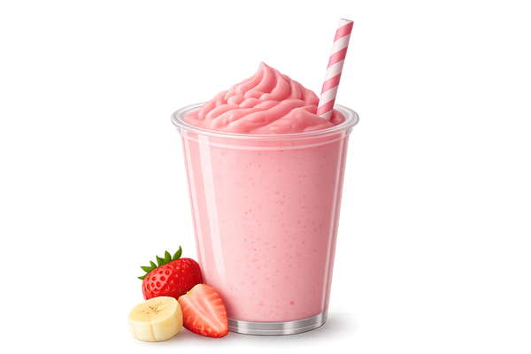 Strawberry Banana Milkshake
