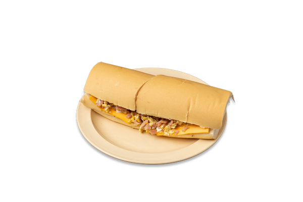 Special Scrambled Eggs with Ham, Cheese Lettuce & Tomatoes