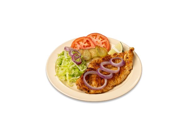 Grilled Chicken Breast with Salad