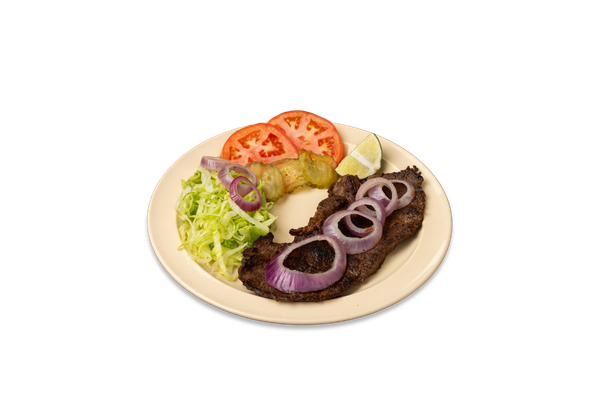 Palomilla Steak with Salad