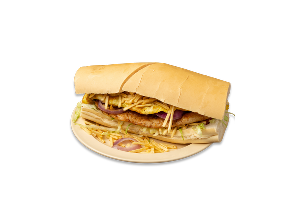 Chicken Sandwich with Eggs
