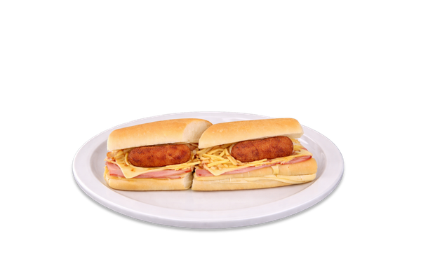 Ham Croquette Sandwich