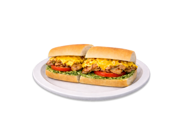 Chicken Sandwich with Eggs & Cheese