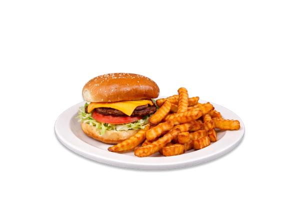 Cheeseburger with Fries