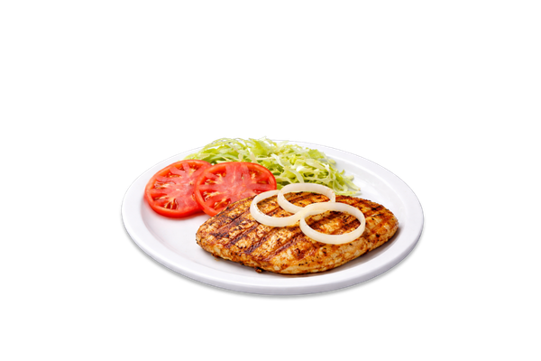 Grilled Chicken Breast with Salad