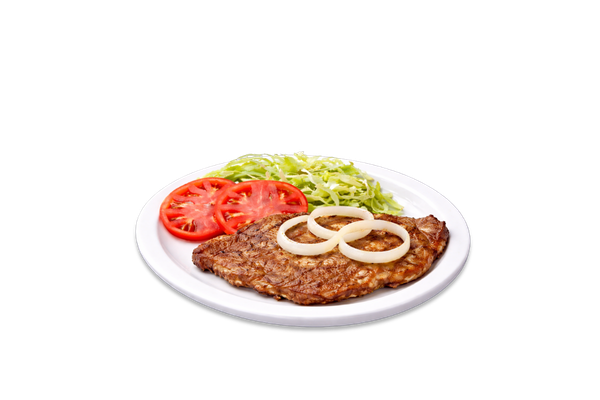 Palomilla Steak with Salad